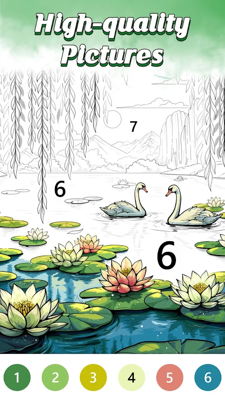 Detale palet kolorystycznych